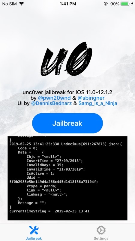 unc0ver iOS14.3 Jailbreak v6.0.1